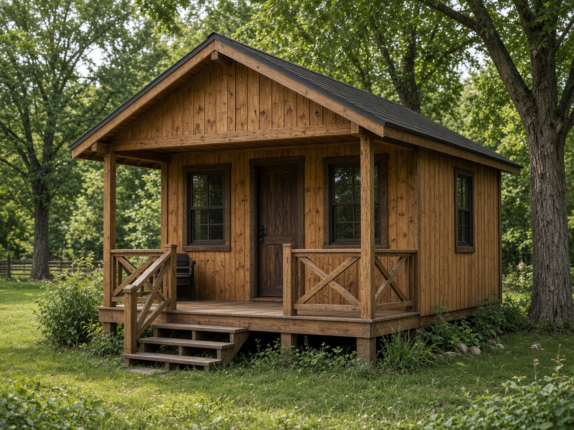 Cabane din lemn